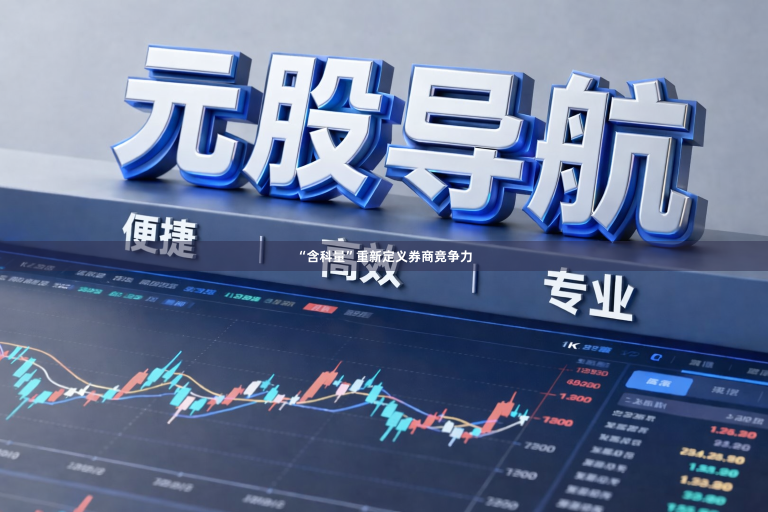 “含科量”重新定义券商竞争力